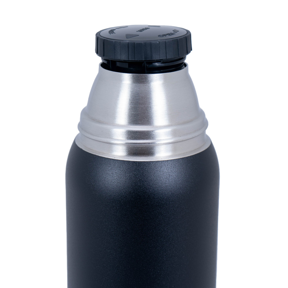 Термос Ranger Expert 1,2 L Black з індивідуальним гравіюванням